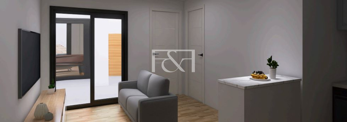 Apartamento ID.2450 - Vendo apto de 1 dor a estrenar Barrio Sur