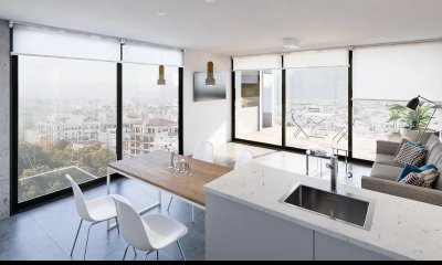 Apartamento En Venta De 1 Dormitorio C/ Cochera En Tres Cruces