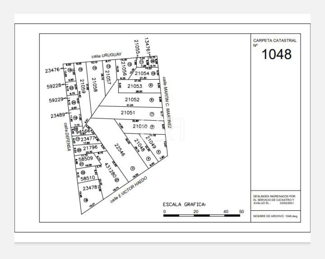 Terreno ID.2540 -  Venta Terreno en tres Cruces 