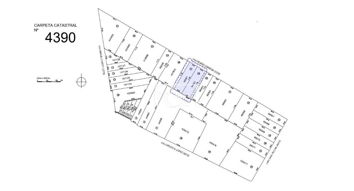 Terreno ID.1238 - Excelente Terreno Cno Cabrera 17180M² paralelo Perimetral