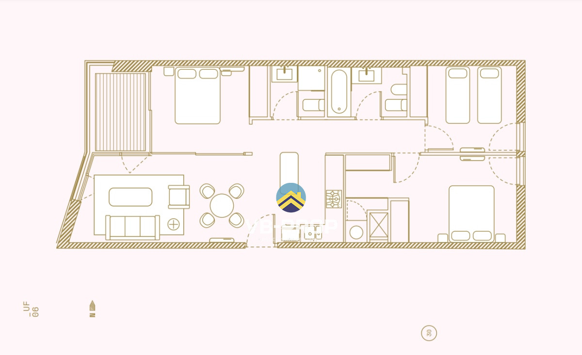 Apartamento ID.336 - Venta apartamento centro Alma Duc 2 y 3 dormitorios. 