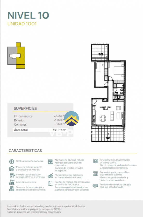 Apartamento ID.181 - Venta apartamento PH 2 dormitorio cordon pozo Site Narvaja 1001