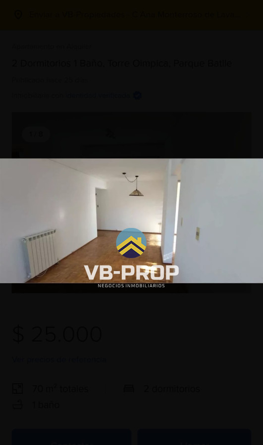Apartamento ID.79 - Alquiler apartamento 2 dormitorios Parque Batlle 