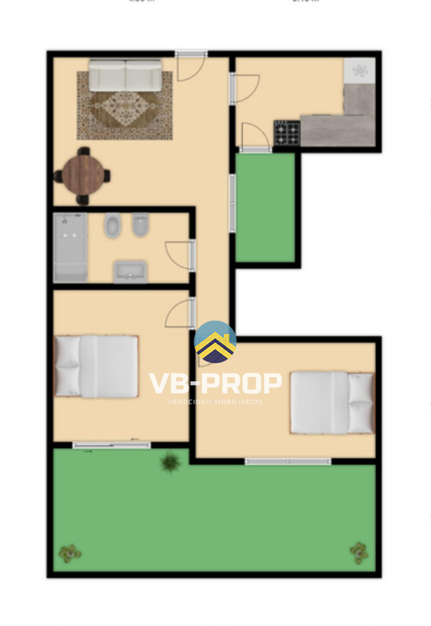 Apartamento ID.399 - Apartamento en venta 2 dormitorios unión 8 de octubre 