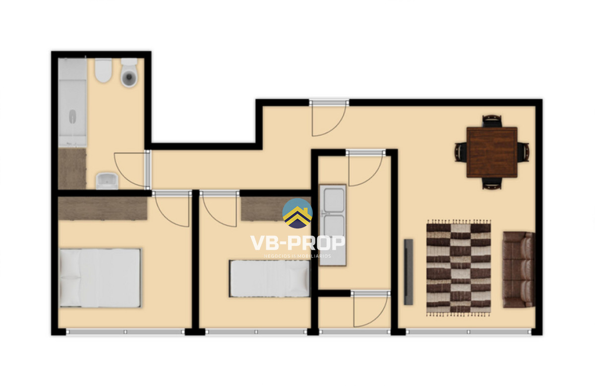 Apartamento ID.87 - Alquiler apartamento 2 dormitorios la blanqueada parque batlle