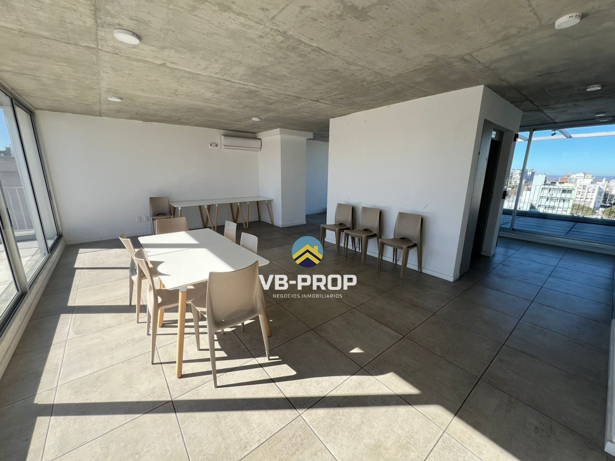 Apartamento ID.452 - Venta apartamento 1 dormitorio cordon centro tres cruces + garaje 