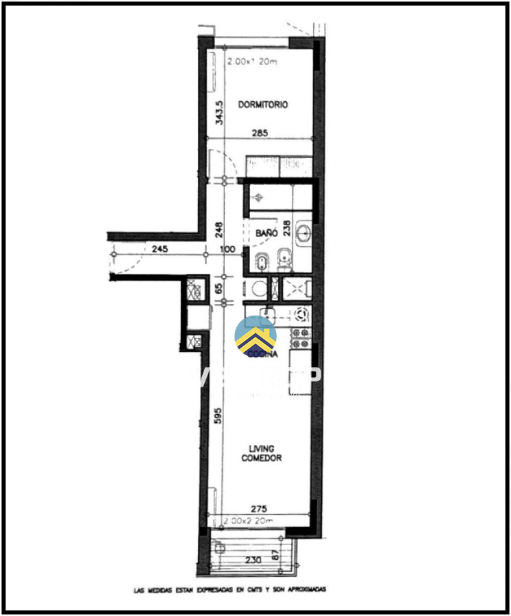 Apartamento ID.443 - Venta apartamento cordon 1 dormitorio + cochera 