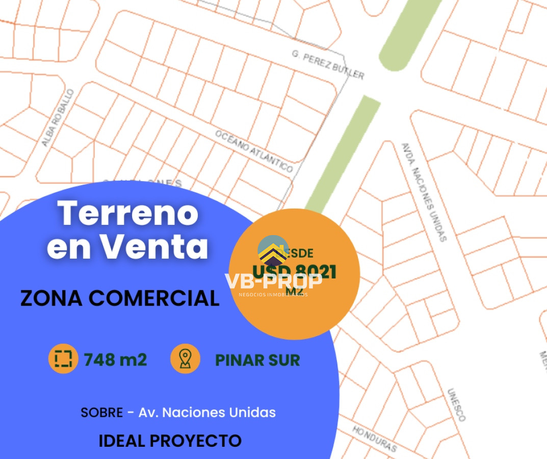 Terreno ID.368 - VENTA TERRENO ZONA COMERCIAL PINAR SUR