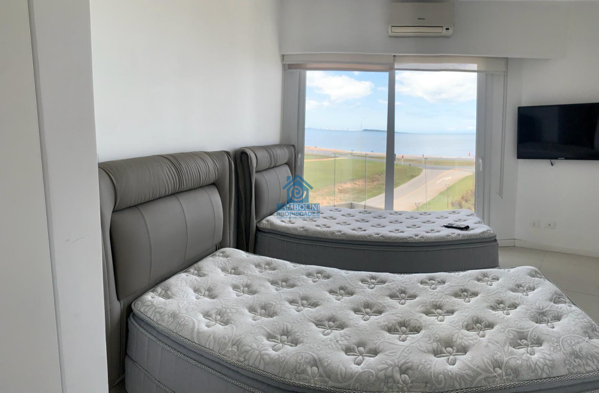Apartamento ID.300 - Alquiler Anual Frente al Mar Mansa 2 suites y amenities 