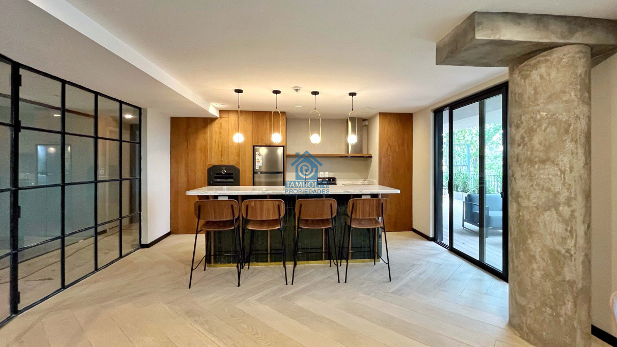 Apartamento ID.861 - Alquiler Anual 1 dormitorio Cordón Montevideo a estrenar 