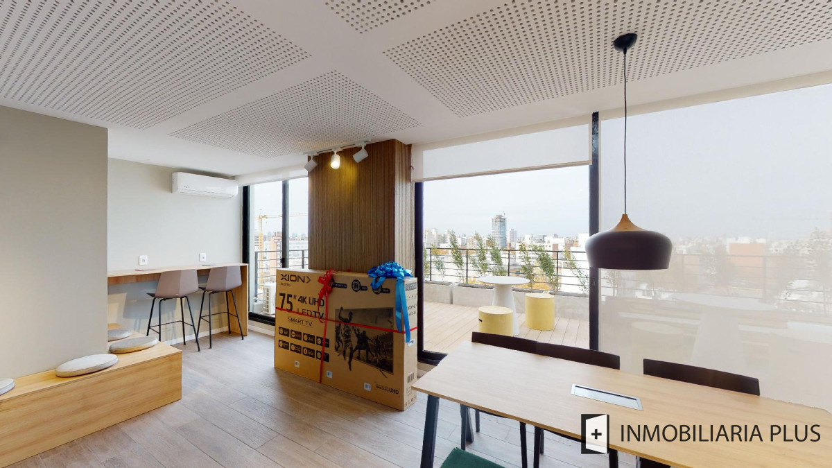 Apartamento ID.1097 - Venta de Apartamento 2 Dormitorios en Tres Cruces a pasos de 18 con Barbacoa, Gym, Cowork y más