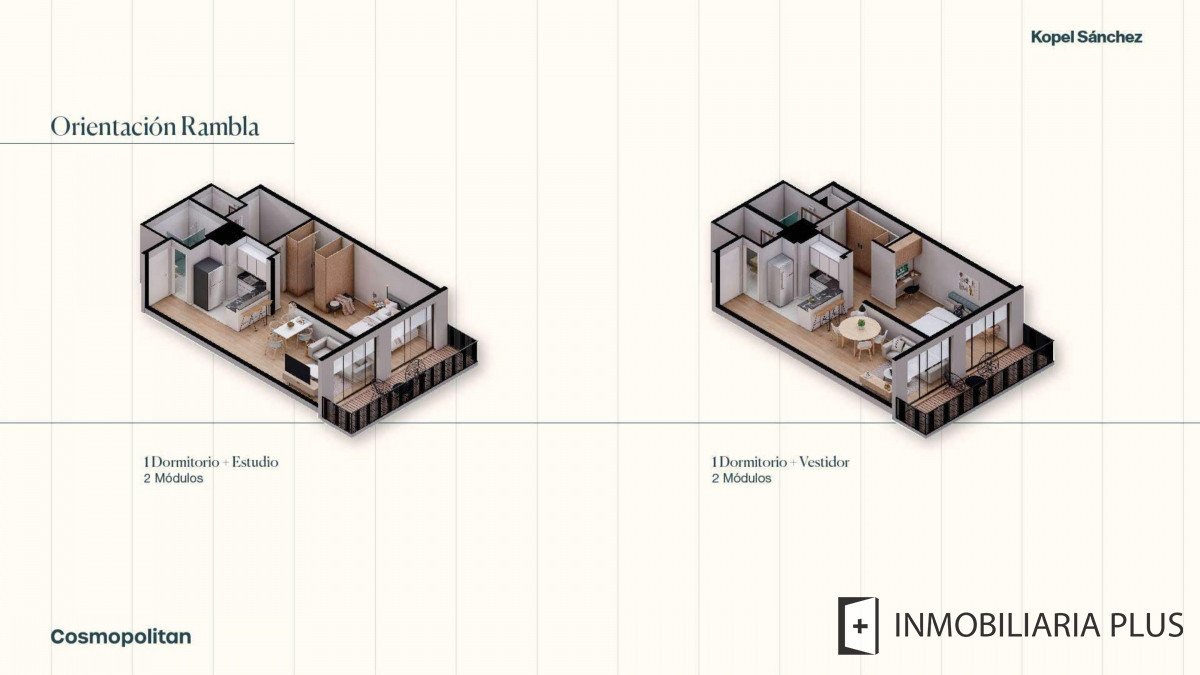 Apartamento ID.411 - VENTA de Apartamento de 1 Dormitorio en Parque Rodó C900-314