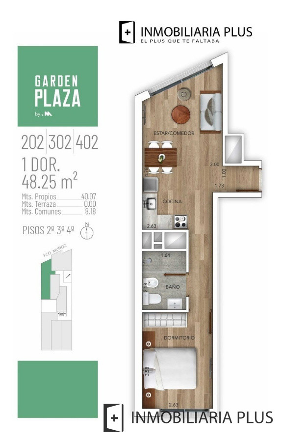 Apartamento ID.101 - Apartamento A Estrenar En Pocitos, Desde U$s 152.280 Y Lo Mejor De Todo,  con Financiamiento Disponible!