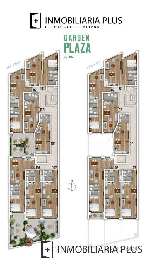 Apartamento ID.108 - 1 Dormitorio En Pocitos Con Financiación, Lavadero, Terrazas, Parrillero, Salón De Usos Múltiples Y 