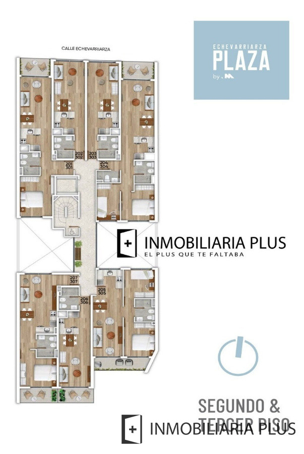 Apartamento ID.111 - Apartamento De 2 Dormitorios En Pocitos Desde U$s 204.695 Con Barbacoa, Parrillero, Terraza, Lavadero, Garajes, Gym Y Con Financiación Propia además De Muy Bajos Gastos Comunes $ 7000.