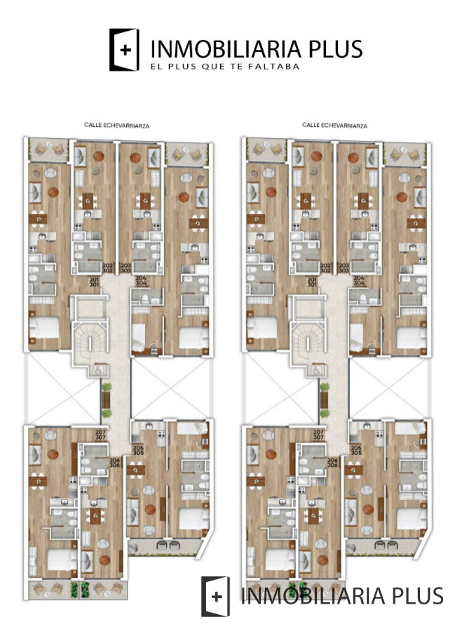 Apartamento ID.111 - Apartamento De 2 Dormitorios En Pocitos Desde U$s 204.695 Con Barbacoa, Parrillero, Terraza, Lavadero, Garajes, Gym Y Con Financiación Propia además De Muy Bajos Gastos Comunes $ 7000.