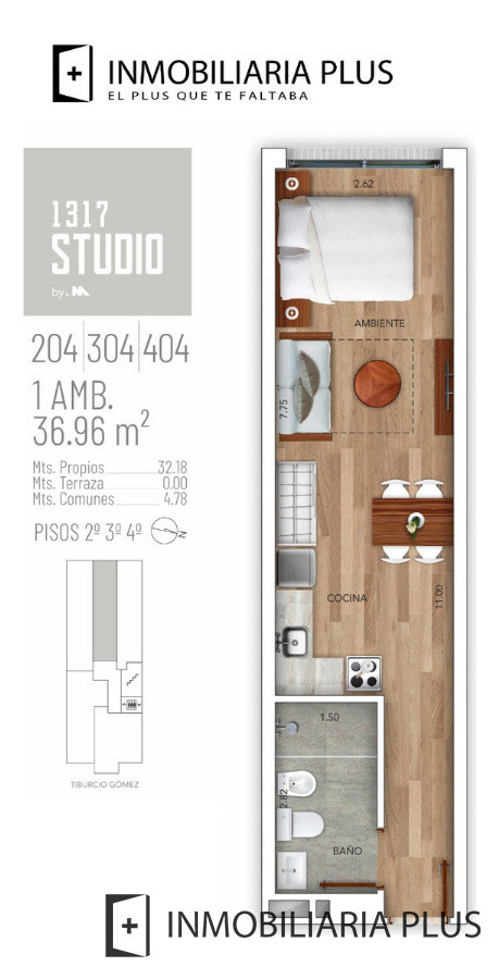 Apartamento ID.122 - Apartamento U Oficina Monoambiente A Pasos De Montevideo Shopping Desde U$s 110.400 Con Bajos Gastos Y Financiación Propia Y De Todos Los Bancos.