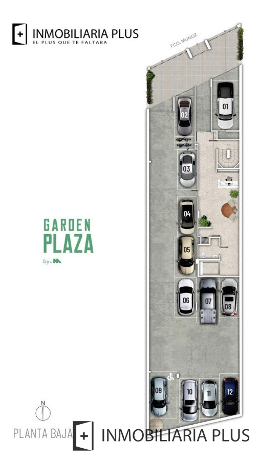 Apartamento ID.1319 - Venta de Apartamento de 1 Dormitorio en Pocitos Nuevo con Garaje Barbacoa y más a pasos Montevideo Shopping