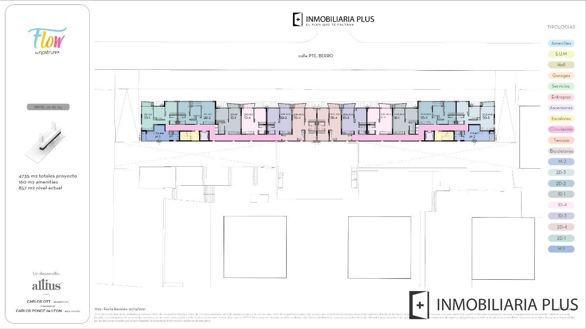 Apartamento ID.17 - Monoambiente A Estrenar En Tres Cruces U$s 20.123 De Entrega Sobre Berro, Con Todos Los Servicios Y Vivienda Promovida