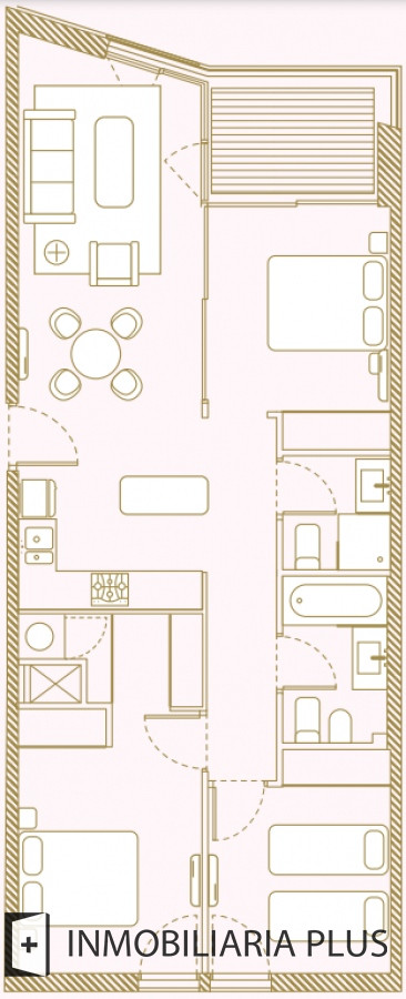 Apartamento ID.905 - Venta de Apto de 3 Dormitorios, Piscina y más en Ciudad Vieja de Montevideo