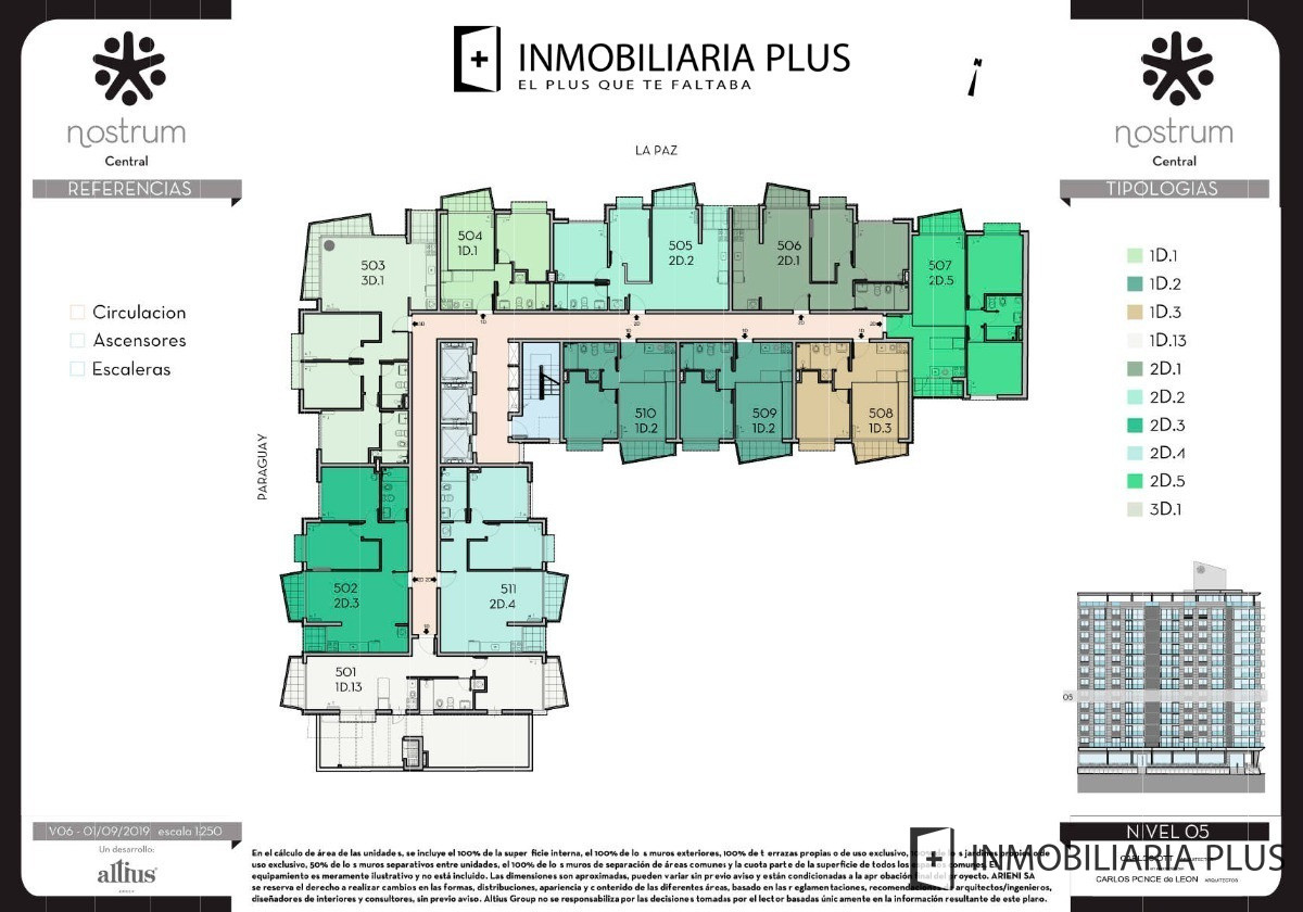 Apartamento ID.219 - Apto De 76 M2 Con 2 Dormitorios Desde U$s 151.242 A Estrenar En El Centro De Montevideo Con Vista A La Bahía Con Todos Los Servicios Y Ley De Vivienda Promovida 