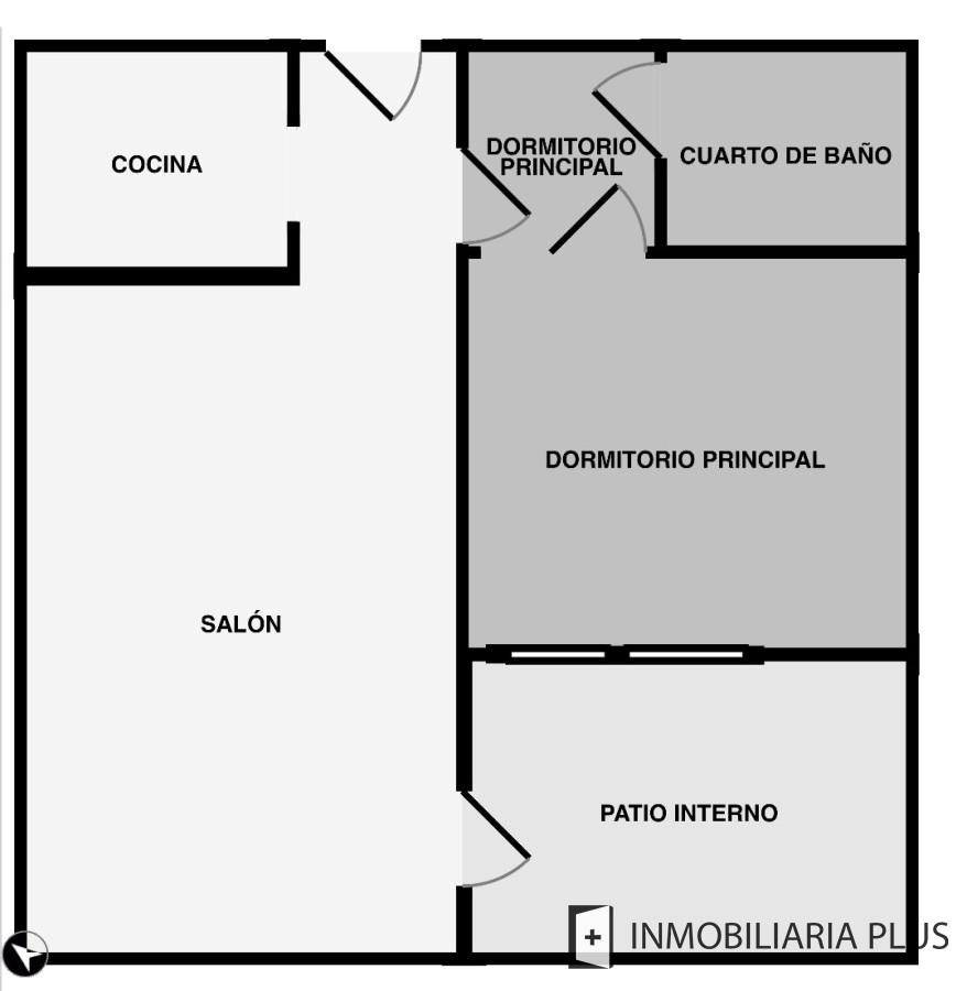 Apartamento ID.305 - Apartamento a Pasos del PUERTO de PUNTA del ESTE con Piscina, Parrillero PROPIO y Garaje, 1 Dormitorio y bajos gastos
