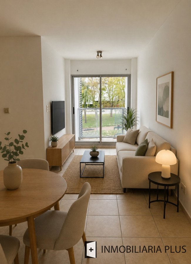 Apartamento ID.1739 - Apartamento de 1 Dormitorio con Balcón y Barbacoa en Tres Cruces