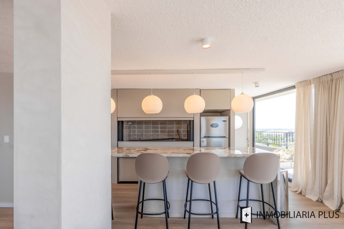 Apartamento ID.1516 - Alquiler de Apartamento de 1 Dormitorio con garaje en La Blanqueada con Gym, Barabacoas, Pet Friendly y más