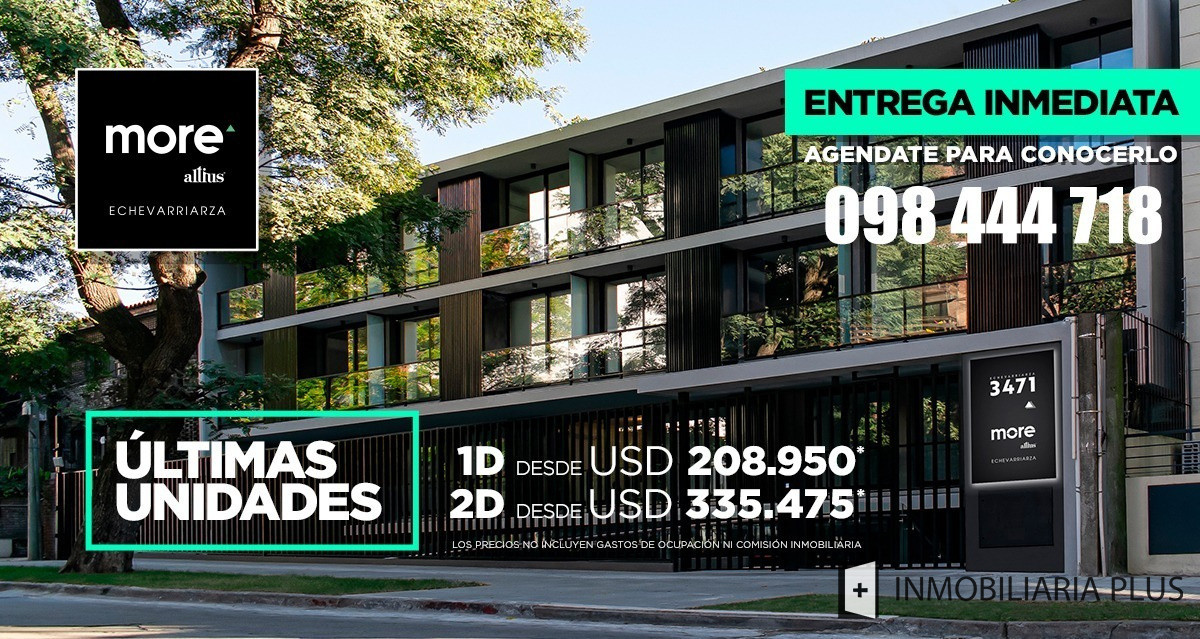 Apartamento ID.63 - 2 Dormitorios En Echevarriarza Y Av. Luis Alberto De Herrera U$s 334.500 Y Hasta El 80% Con Cualquier Banco.