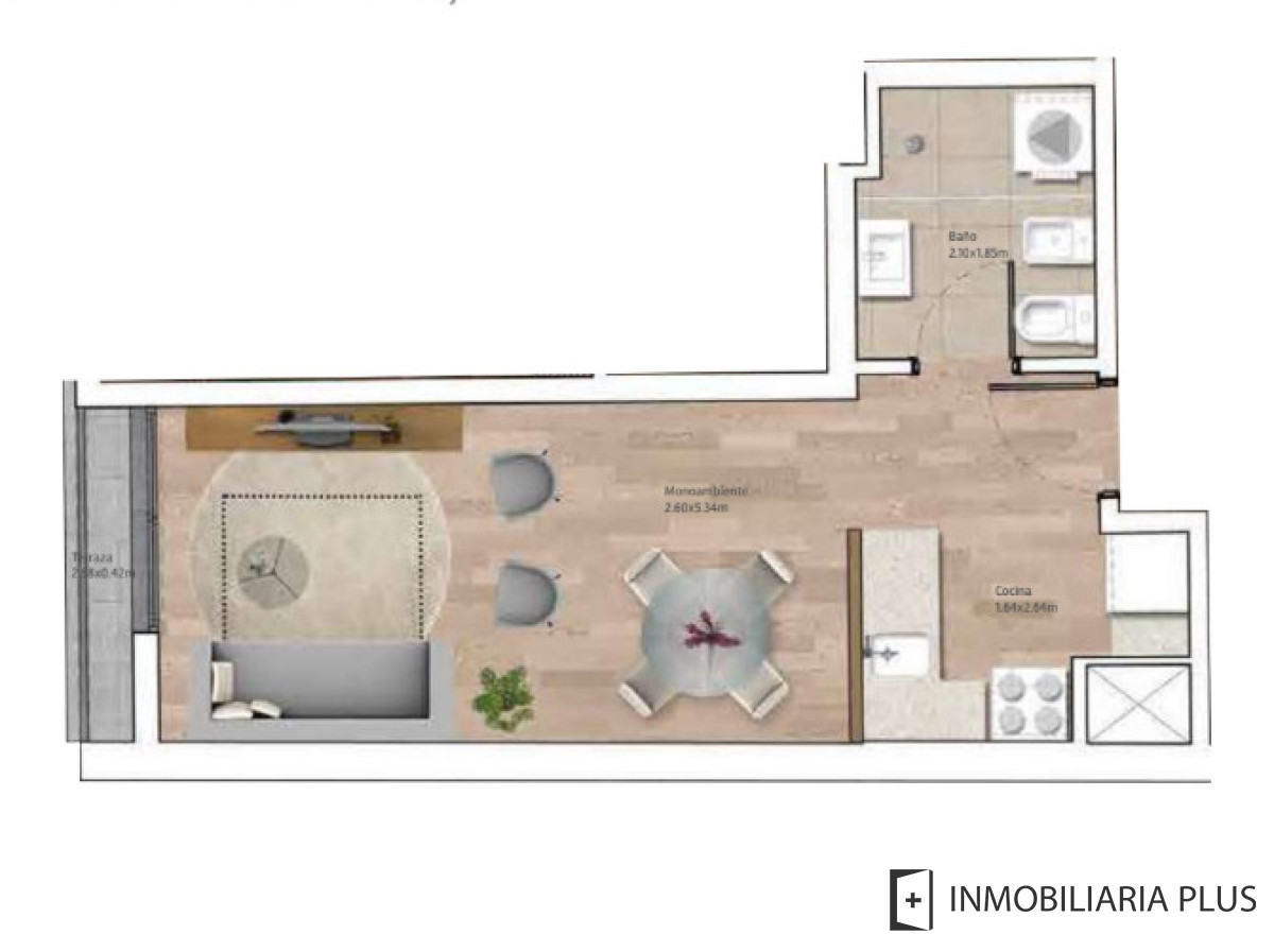 Apartamento ID.1673 - Alquiler de Apartamento con cowork, huerta , gimnasio, rincón de juegos y barbacoa. al frente a pasos de Tres Cruces 