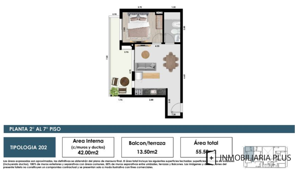 Apartamento ID.787 - Apartamento en venta en el Cordón