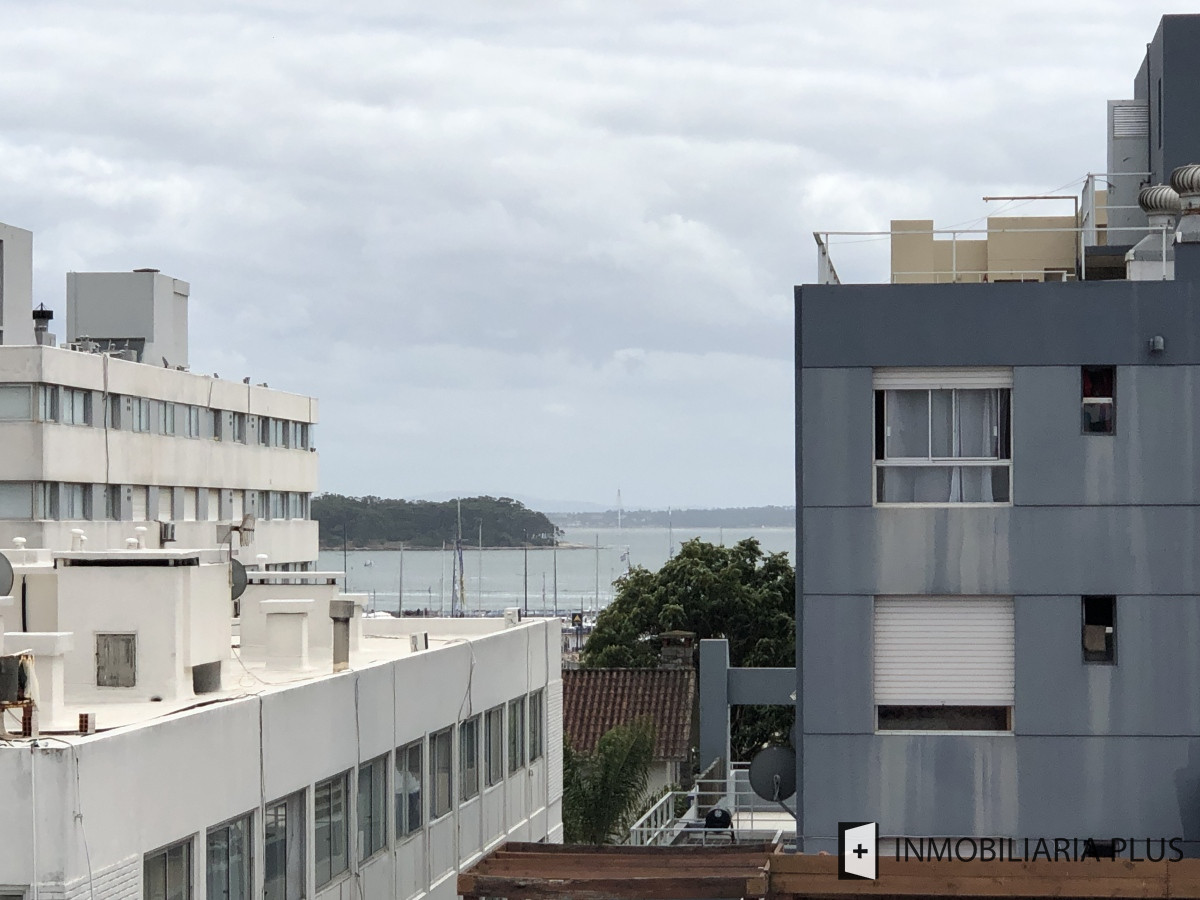 Apartamento ID.955 - Alquiler de Apartamento a pasos del puerto y la playa de Punta del Este con 2 dormitorios y piscina