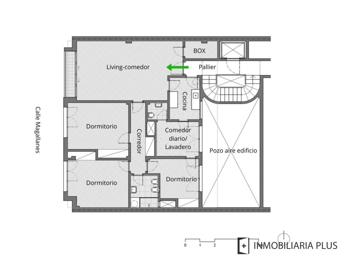 Apartamento ID.1576 - Venta apartamento de 3 dormitorios con 97m2 con garaje en Cordón a pasos de Av. 18