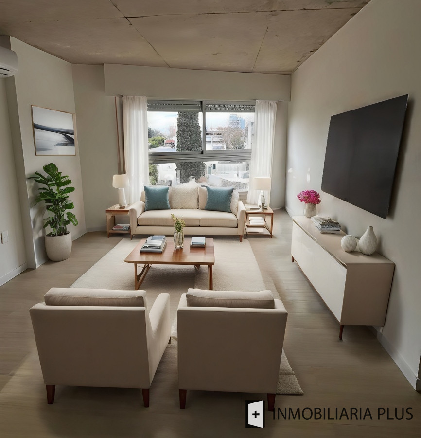 Apartamento ID.1260 - Venta de apartamento en Villa Dolores con 1 Dormitorio, Barbacoa y Garaje a pasos del Shopping y Rivera