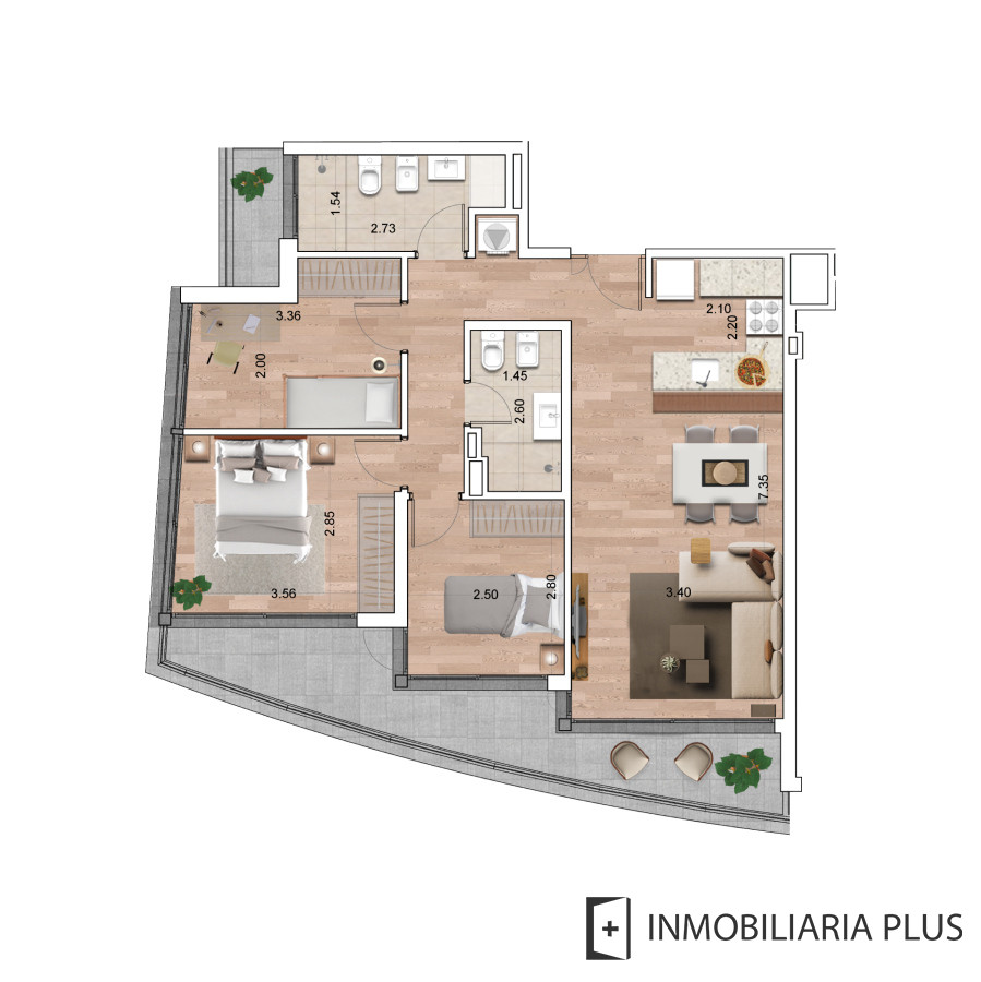 Apartamento ID.1419 - Venta de Apartamento con Piscina, Gym, Barbaroca, Cowork y mucho más en la barra de Carrasco