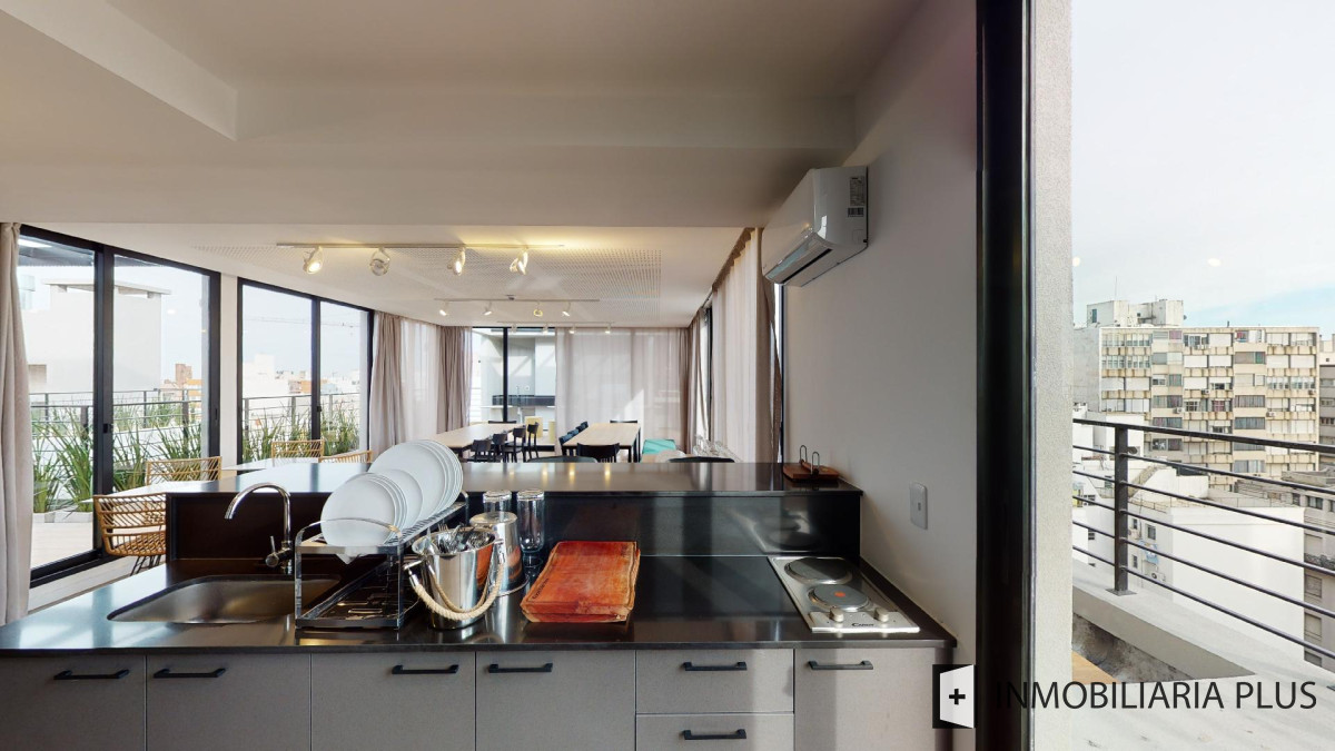 Apartamento ID.1097 - Venta de Apartamento 2 Dormitorios en Tres Cruces a pasos de 18 con Barbacoa, Gym, Cowork y más