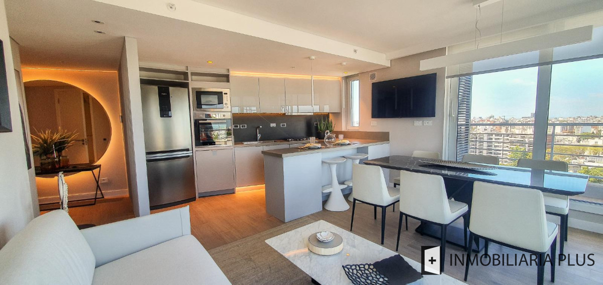 Apartamento ID.1742 - Venta de Apartamento de 2 dormitorios en Pocitos con terraza en Montevideo
