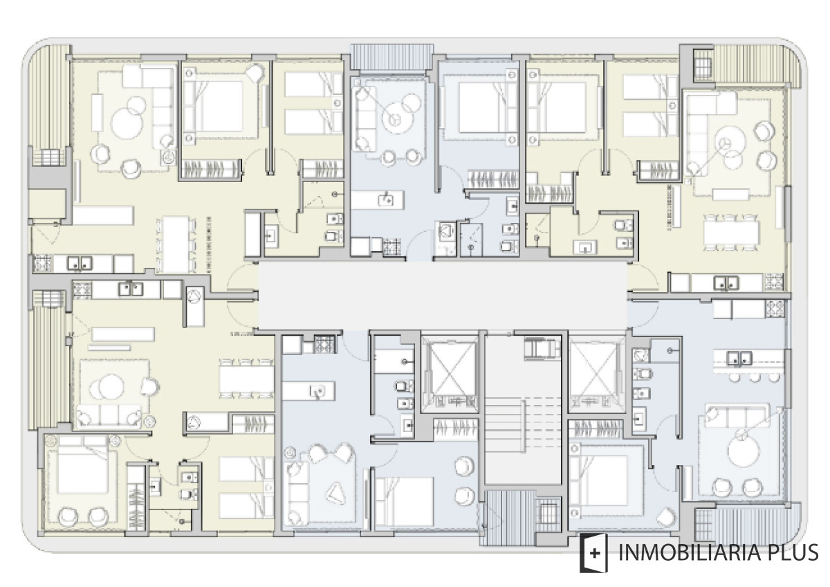 Apartamento ID.368 - VENTA de Apartamento COSTA Sobre la primera línea al mar en la Ciudad de la COSTA 2 Dormitorios con GARAJE