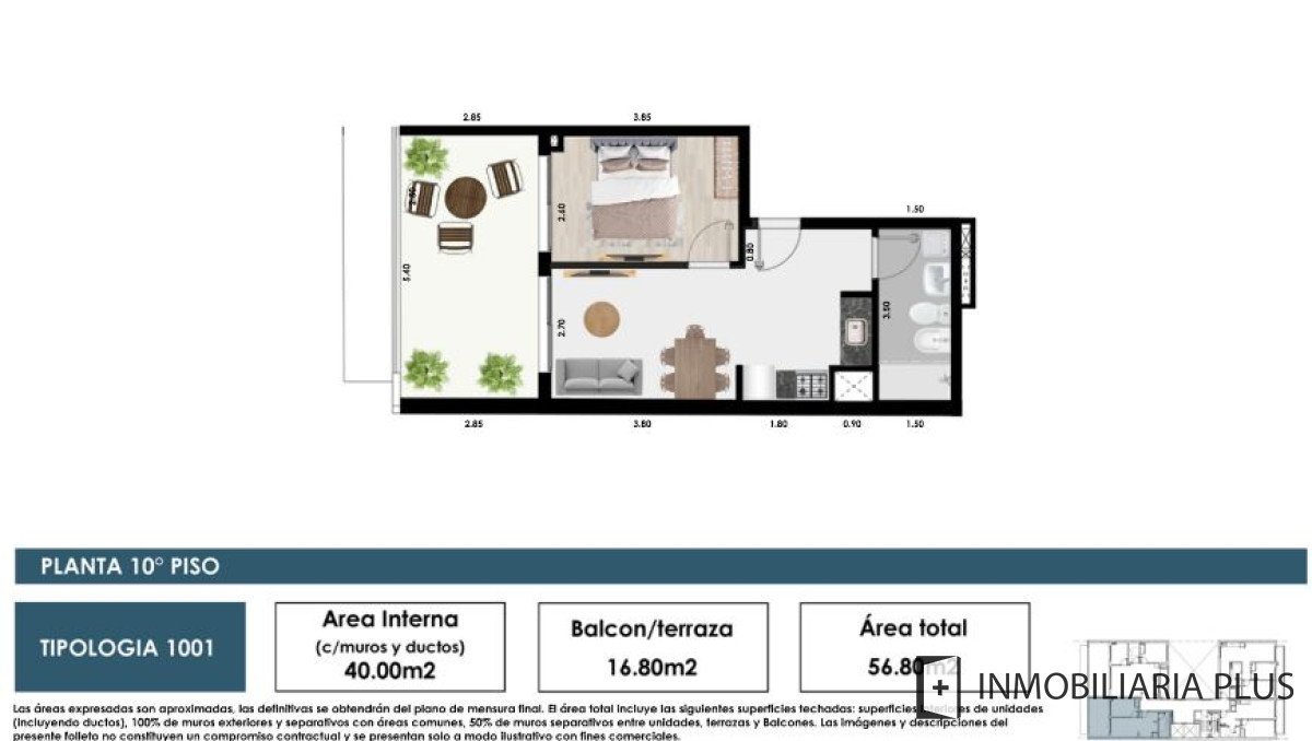 Apartamento ID.799 - Apartamento en venta en Uruguay y Roxlo