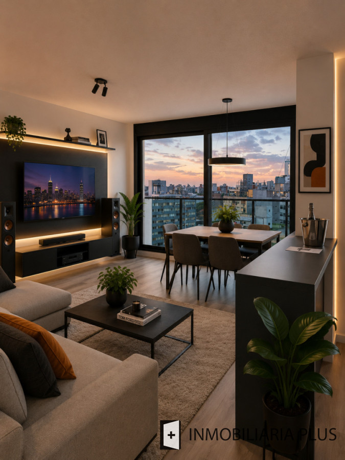 Apartamento ID.1681 - Alquiler de Apartamento de 2 dormitorios con garaje, gym, barbacoa, cowork y más en Tres Cruces Montevideo