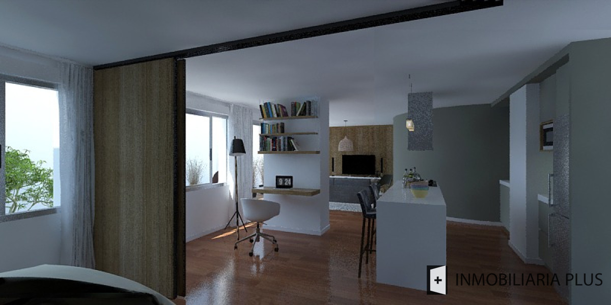 Apartamento ID.324 - Apartamento de 2 Dorm u Oficina en el Centro de Montevideo con 93m2 C827-101