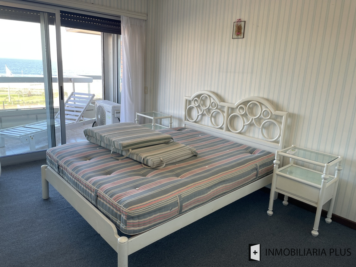 Apartamento ID.1314 - Alquiler de apartamento frente a la playa en Mansa con 4 Dormitorios, 4 Baños, con Parrillero, Gym, Juegos Infantiles, Garaje y más en Punta del Este