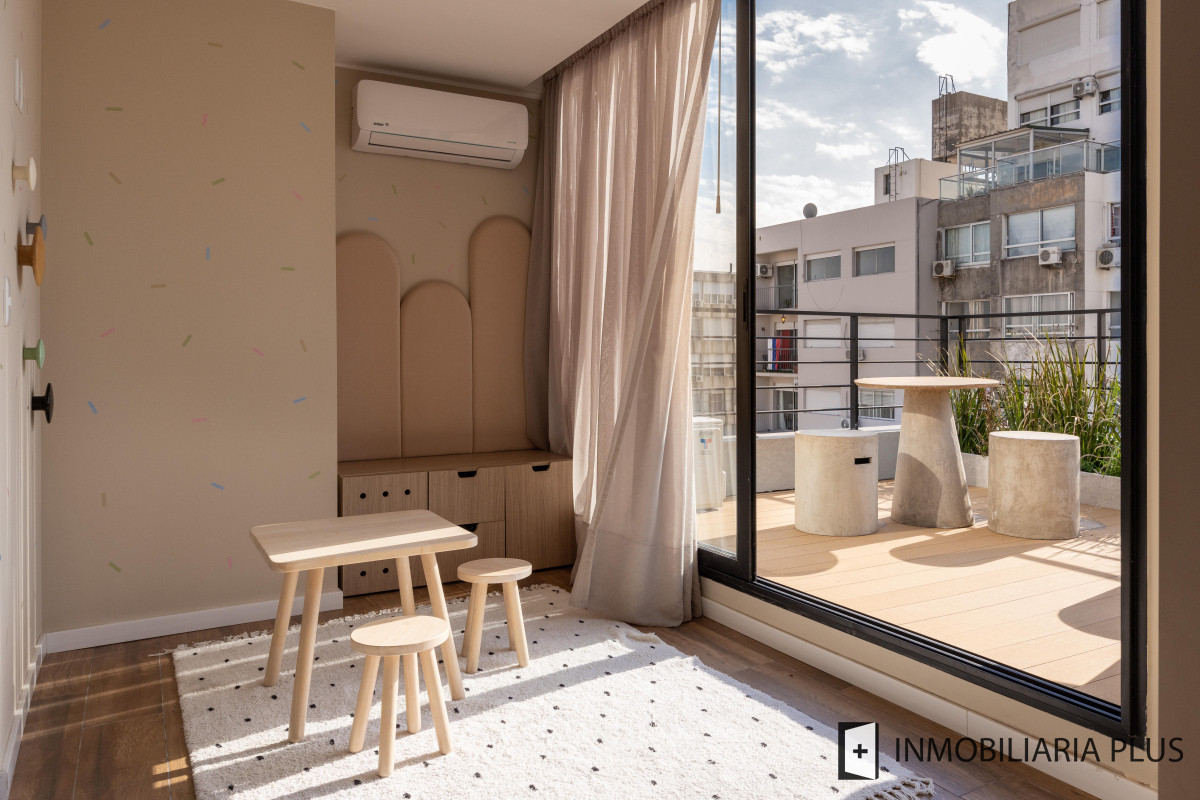 Apartamento ID.1391 - Apartamento de 2 dormitorios en alquiler en Cordón Sur Montevideo