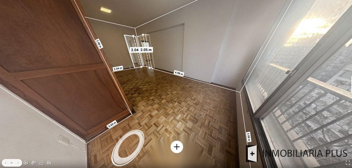 Apartamento ID.1475 - Venta de Apartamento de 3 Dormitorios 2 baños, Lavadero y Garaje en el centro de Montevideo