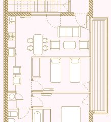 Venta de Apartamento u Oficina a estrenar con 2 Dormitorios y servicios barbacoa, piscina y más en Ciudad Vieja