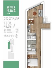 Apartamento A Estrenar En Pocitos, Desde U$s 152.280 Y Lo Mejor De Todo,  con Financiamiento Disponible!