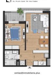 Apartamento De 1 Dormitorio A Estrenar En 3 Cruces 80% Financiado Sin interés A 5 Del Shopping Todos Los Servicios En La Zona De Tres Cruces Montevideo