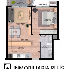 Apartamento De 1 Dormitorio A Estrenar En Tres Cruces U$s 25.649 De Entrega Sobre Berro, Con Todos Los Servicios Y Vivienda Promovida En Montevideo