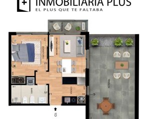 Apartamento 1 Dormitorio Con 82 M2 A Estrenar En Malvín Desde 20% U$s 33.624 De Entrega Bajos Gastos Sobre Avda. Italia Con Gym, Barbacoas, Y Mucho Más  Servicios Y Vivienda Promovida En Montevideo