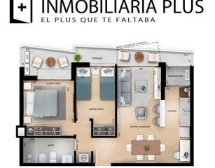 Apartamento De 87 M2 Con 2 Dormitorios A Estrenar En El Centro U$s 29.442 De Entrega, Con Vista A La Bahía Y Todos Los Servicios Y Ley De Vivienda Promovida En Montevideo